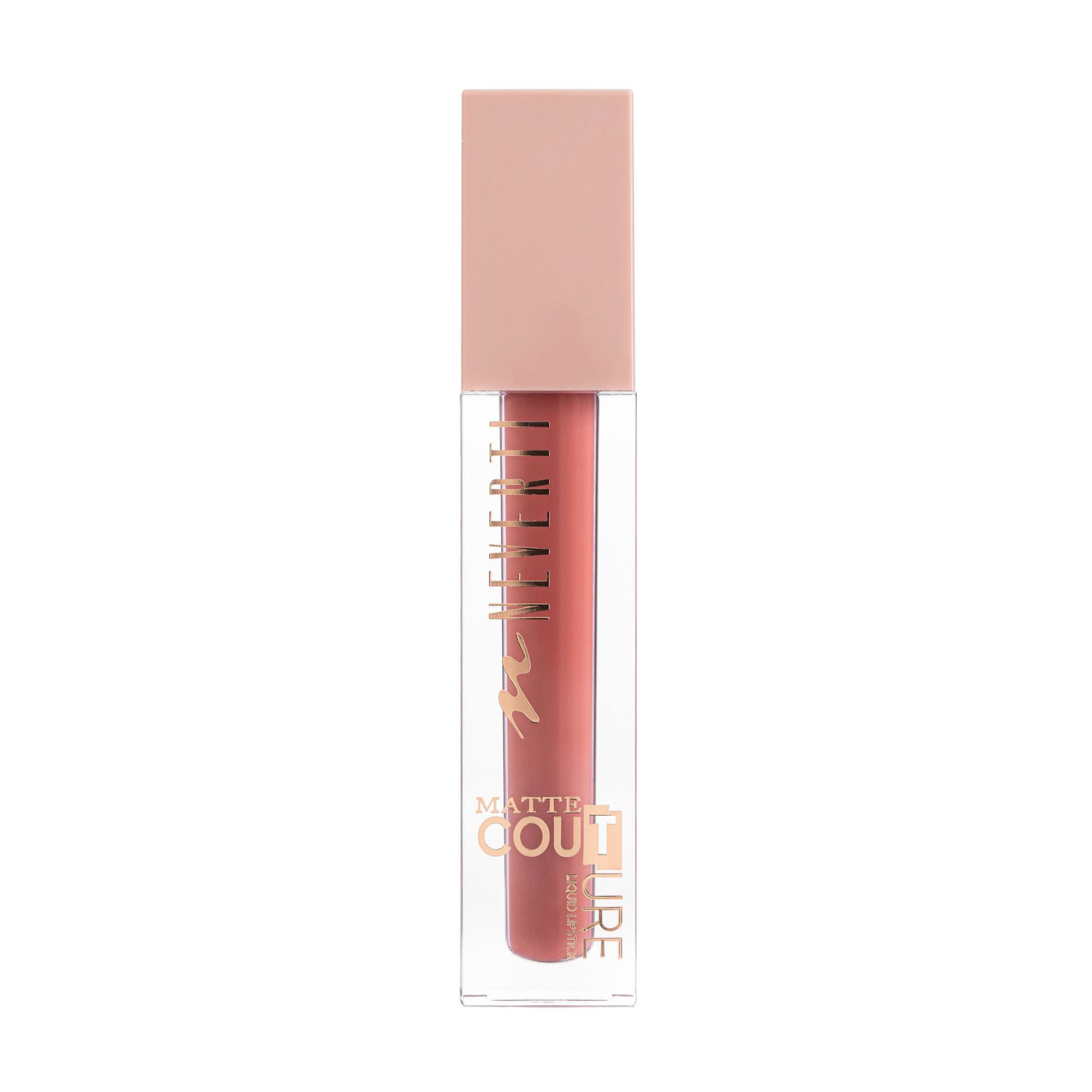 Рідка матова помада для губ Neverti Matte Couture Liquid 107 Rose Lace, 4.5 мл